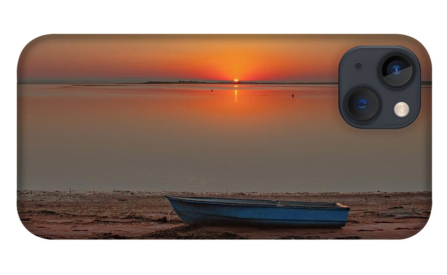 Ocean iPhone 13 Case featuring the photograph The Perfect Sunrise by Marcy Wielfaert