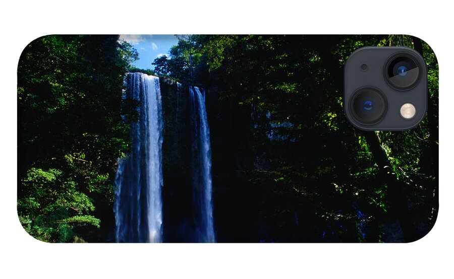 Latin America iPhone 13 Case featuring the photograph The Cascada Misol-ha With Its 35 Metre by Richard I'anson