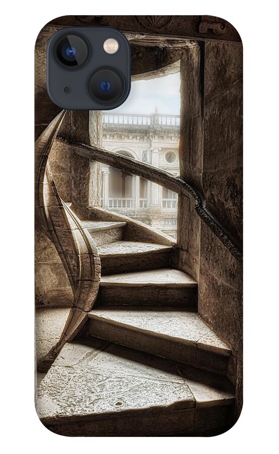 Stairway iPhone 13 Case featuring the photograph Tomar - Stairway to the cloister by Micah Offman