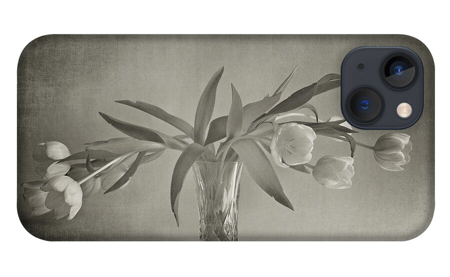 Nottinghamshire iPhone 13 Case featuring the photograph Tulips In A Vase by Doug Chinnery