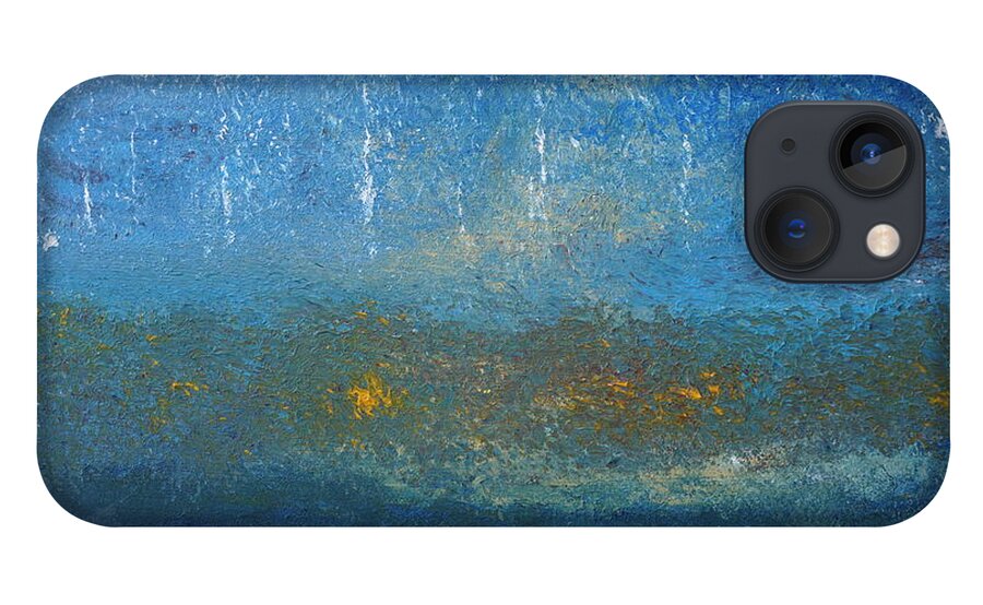 Acrylic iPhone 13 Case featuring the painting Uplifting by Jimmy Clark