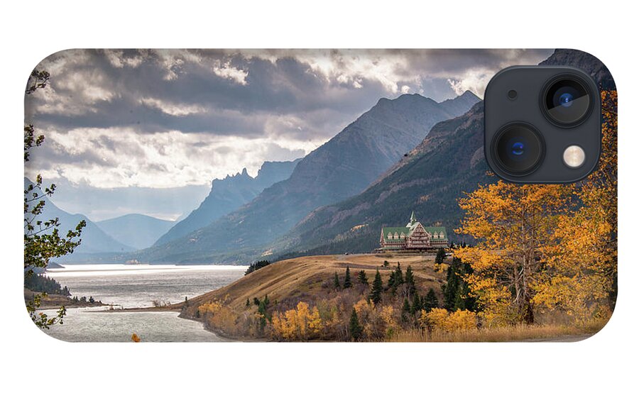 Upper Waterton Lakes iPhone 13 Case featuring the photograph Upper Waterton Lakes by Tim Kathka