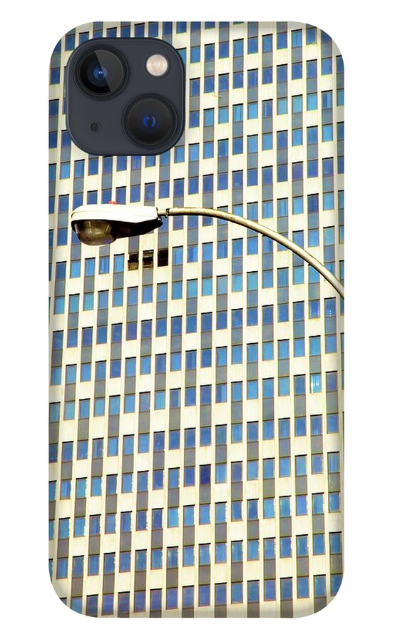 Outdoors iPhone 13 Case featuring the photograph Urban Light In New York Street by Angus Ford-robertson