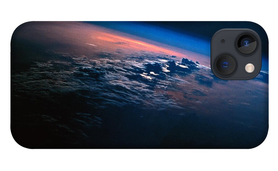 Fragility iPhone 13 Case featuring the photograph View Of Earth From Outer Space by Stockbyte