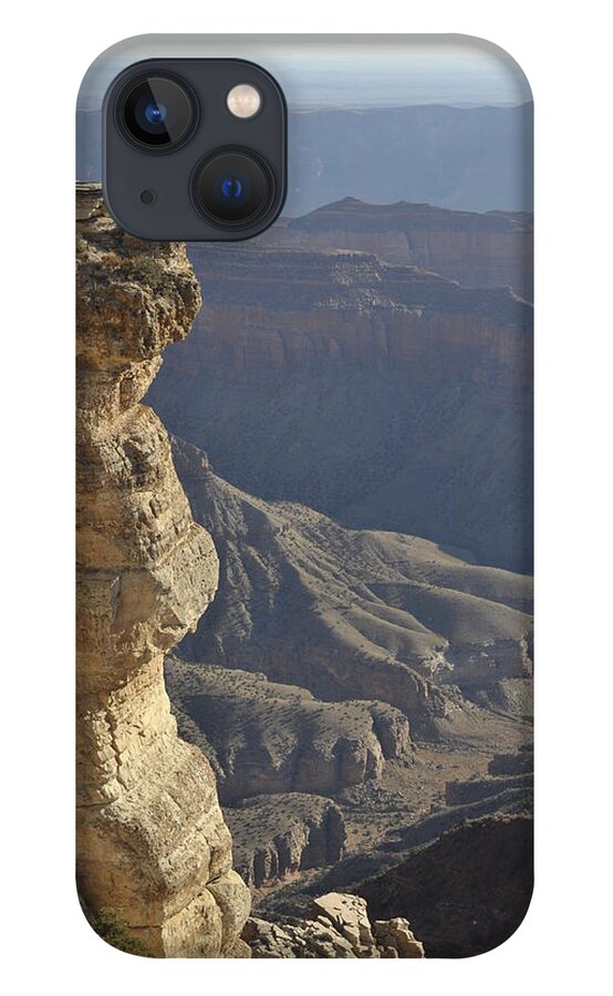 Tranquility iPhone 13 Case featuring the photograph Watching Above Grand Canyon At Cape by Mikhail Rezhepp
