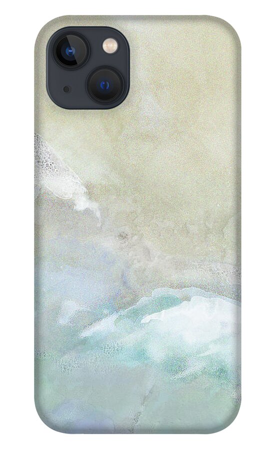 Abstract iPhone 13 Case featuring the digital art Where Sea Meets Shore by Gina Harrison