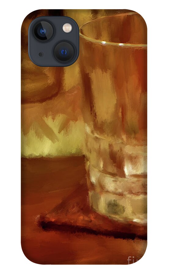 Drink iPhone 13 Case featuring the digital art Yeah It's Five O'Clock by Lois Bryan