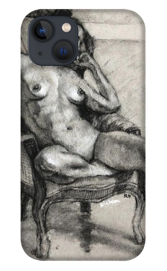  iPhone 13 Case featuring the painting Astrid by Jeff Dickson