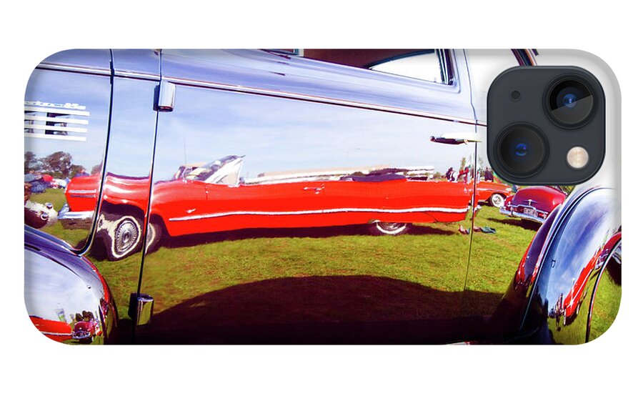 Car iPhone 13 Case featuring the photograph Automotive Reflections #1 by Rich S