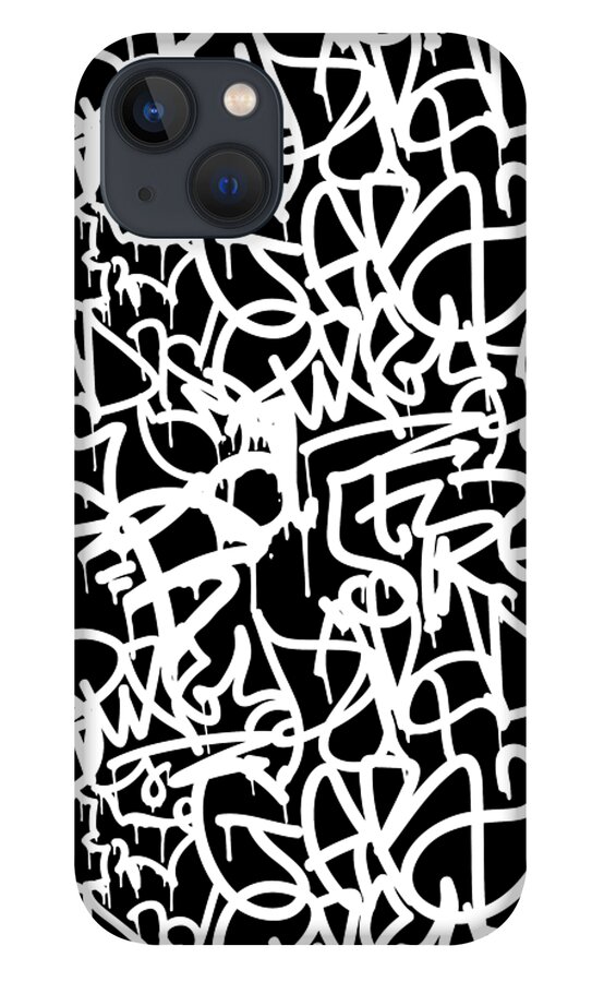 Louis Vuitton Graffiti iPhone 14 Plus Impact Case
