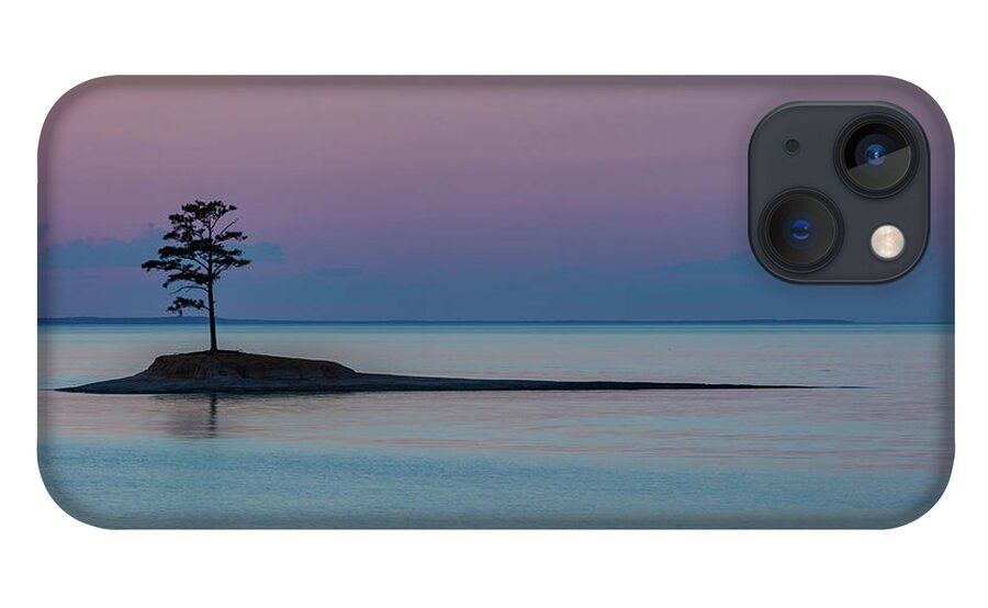 Island iPhone 13 Case featuring the photograph Lone Pine Island by Seth Betterly