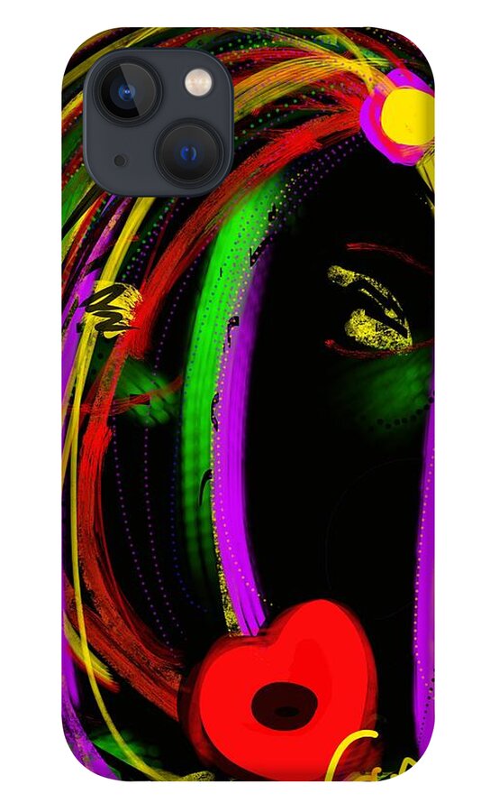 Aretha Franklin iPhone 13 Case featuring the digital art Respect #1 by Susan Fielder