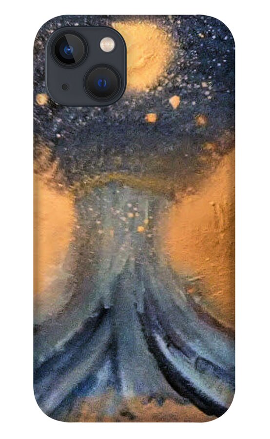 Acrylic iPhone 13 Case featuring the painting Tree of Life #1 by Andrew Blitman