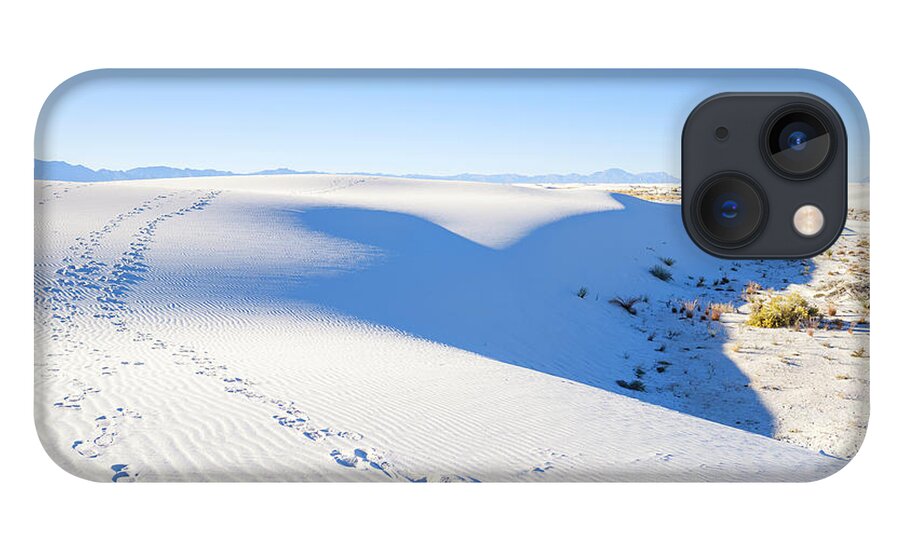 Chihuahuan Desert iPhone 13 Case featuring the photograph White Sands Gypsum Dunes #11 by Raul Rodriguez
