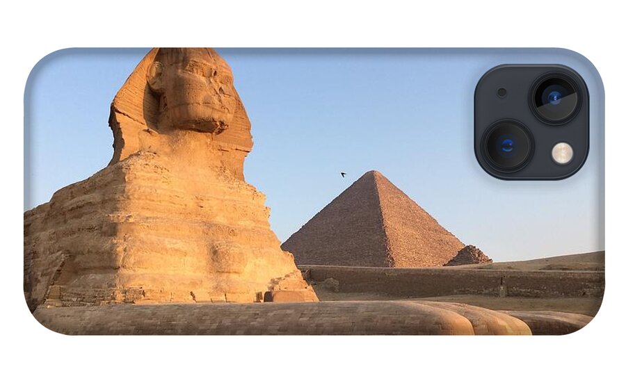 Giza iPhone 13 Case featuring the photograph Great Sphinx #15 by Trevor Grassi
