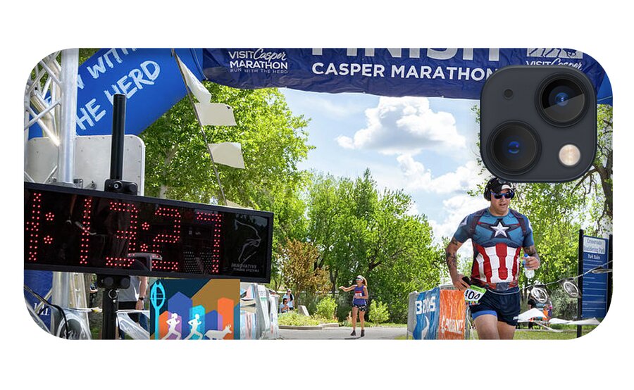 Casper Marathon 2022 iPhone 13 Case featuring the photograph Marathon by Laura Terriere