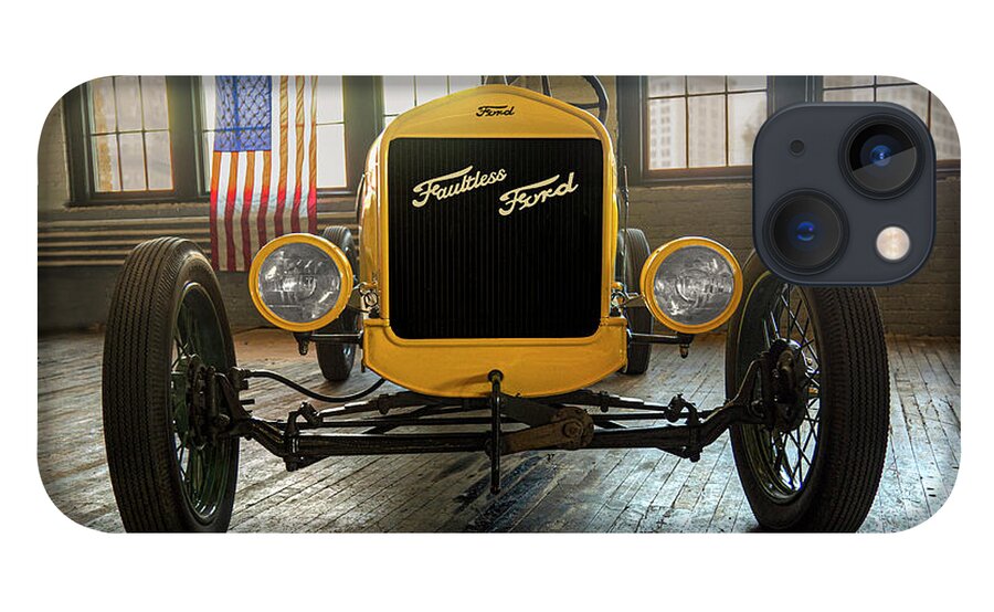 Rat iPhone 13 Case featuring the digital art 1926 Ford Model-t Racer by Anthony Ellis