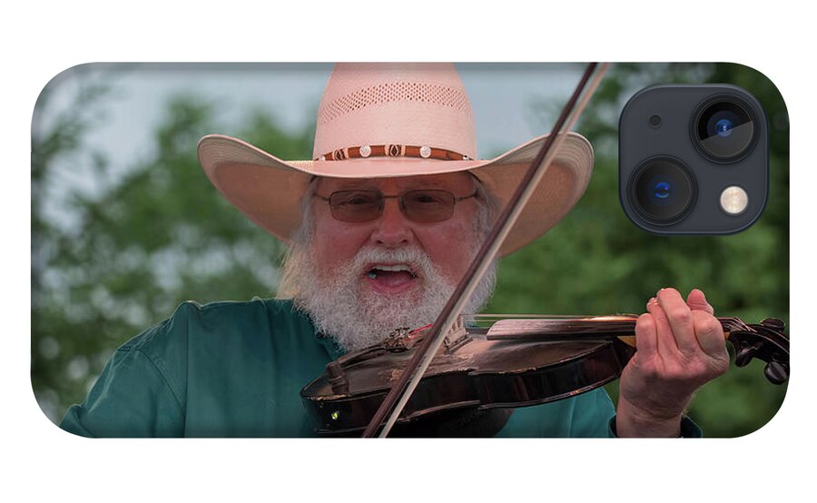 Charlie Daniels iPhone 13 Case featuring the photograph Charlie Daniels at his best #2 by Alan Goldberg