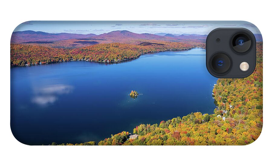  iPhone 13 Case featuring the photograph Fall At Maidstone Lake, Vermont #3 by John Rowe