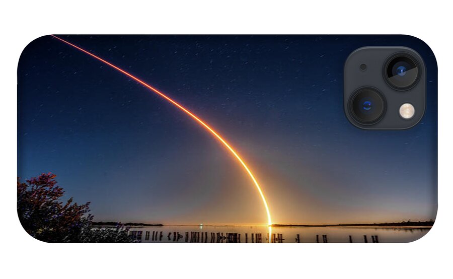 Cape Canaveral iPhone 13 Case featuring the photograph Starlink Mission #2 by Norman Peay