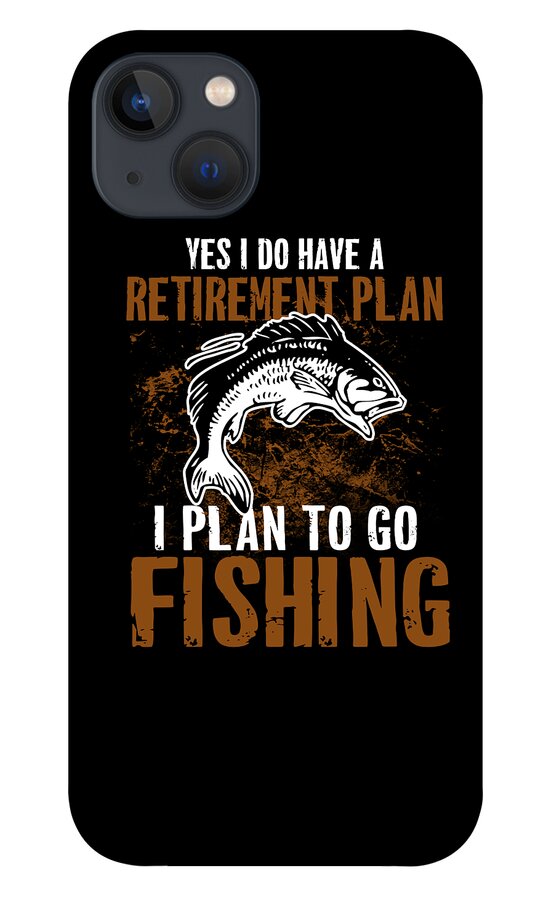 Funny Fishing Bass Fishing Hook Rod Fisherman Gift #3 iPhone 13