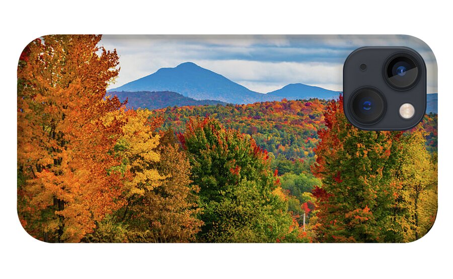 Camels Hump Mountain iPhone 13 Case featuring the photograph Autumn scene in Vermont #4 by Ann Moore