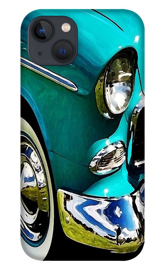 55 iPhone 13 Case featuring the digital art 55 by David Manlove