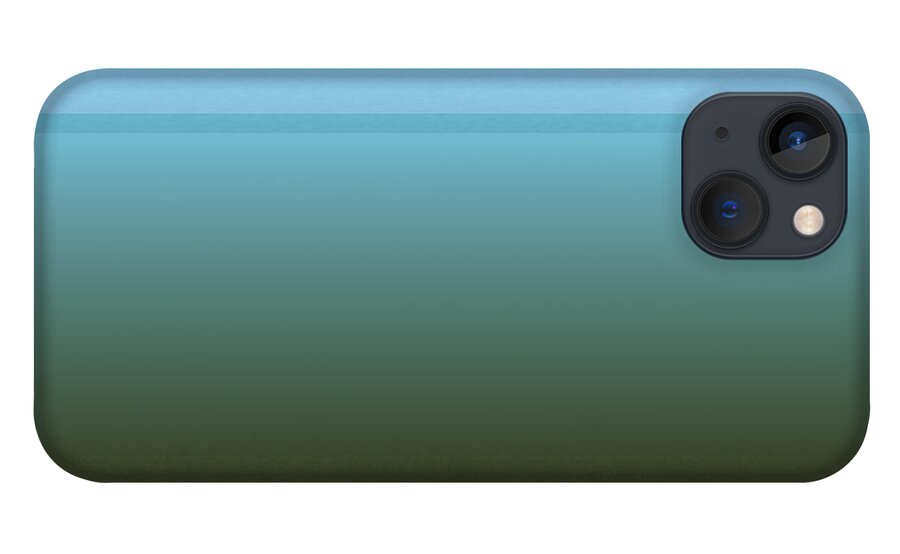 Water iPhone 13 Case featuring the digital art A Look Across the Channel by Kae Cheatham