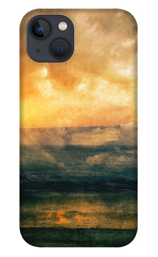 Sea iPhone 13 Case featuring the photograph A lovely end of day by Yasmina Baggili