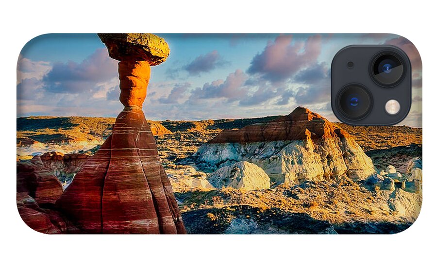 Desert iPhone 13 Case featuring the photograph A Toadstool Sunset by Bradley Morris