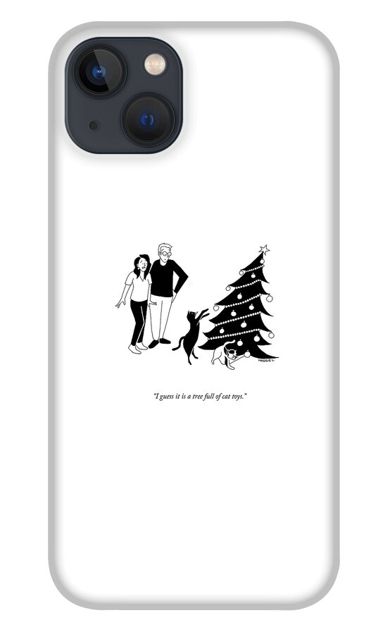 A Tree Full Of Cat Toys iPhone 13 Case