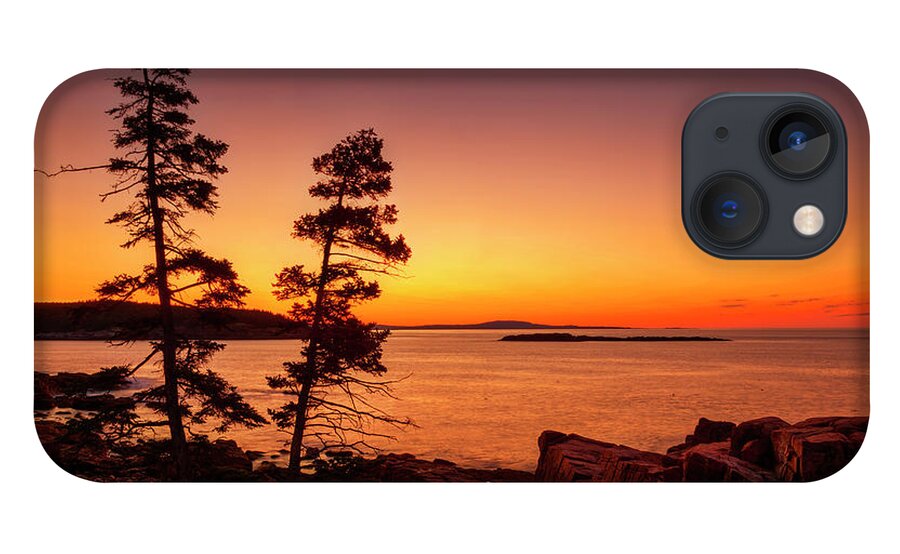 Acadia National Park iPhone 13 Case featuring the photograph Acadia Twilight 3024 by Greg Hartford