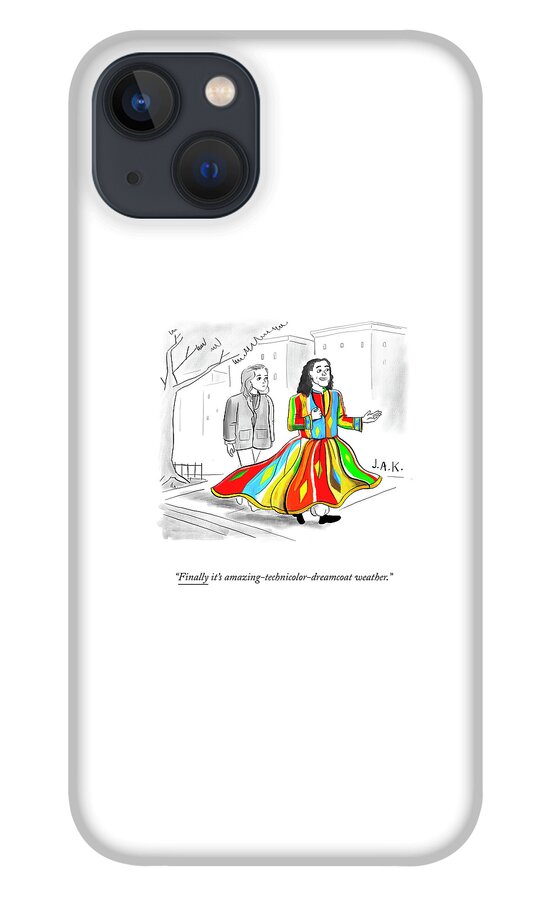 Amazing Technicolor Dreamcoat Weather iPhone 13 Case