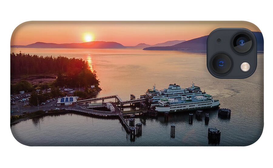 Anacortes iPhone 13 Case featuring the photograph Anacortes Terminal 1 by Michael Rauwolf