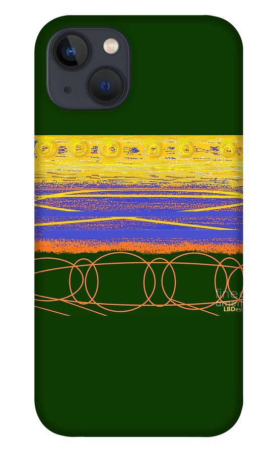 “arts And Design”; Gallery; Images; Ancient; Celebrate; Leaves; “pumpkins And Pottery”; “modern Minimalism”; “abstract And Still Life”; Autumn iPhone 13 Case featuring the digital art Ancient Autumn by LBDesigns