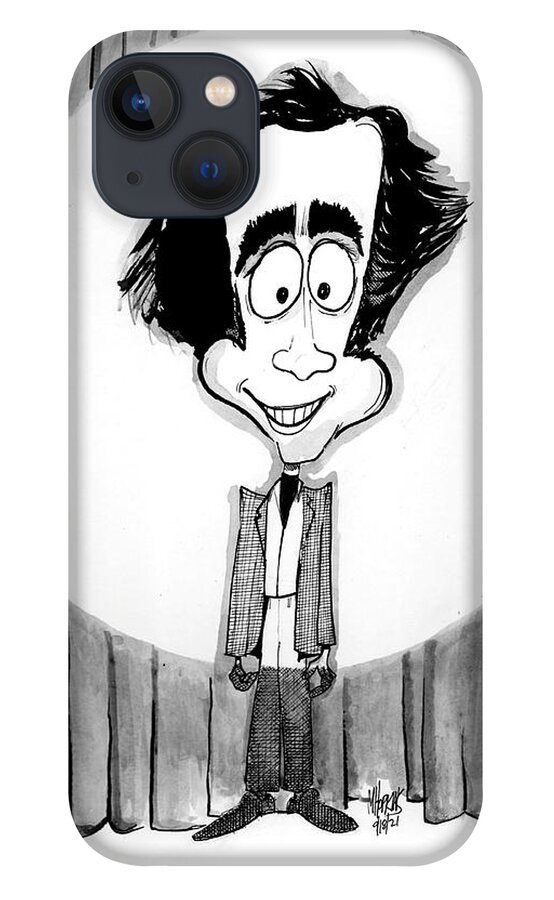 Andy iPhone 13 Case featuring the drawing Andy by Michael Hopkins