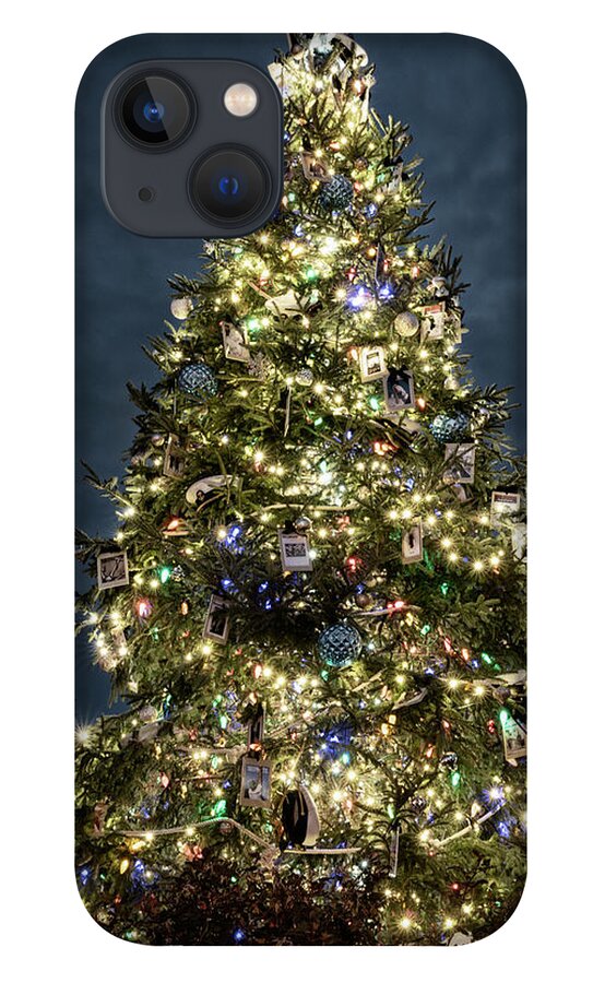 Annapolis iPhone 13 Case featuring the photograph Annapolis Christmas Tree by Erika Fawcett