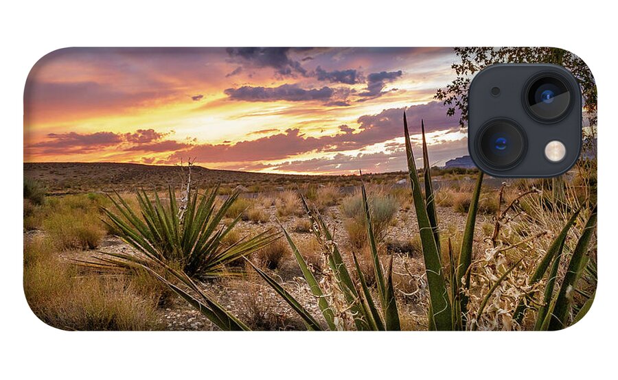 Lake Powell iPhone 13 Case featuring the photograph Arizona Desert Sunset by Bradley Morris
