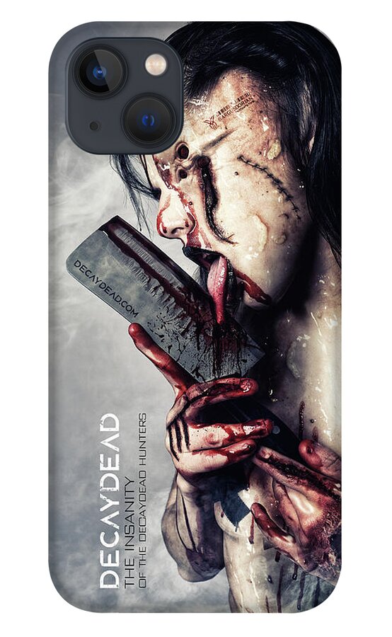 Argus Dorian iPhone 13 Case featuring the digital art The Insanity of the Decaydead Hunters by Argus Dorian