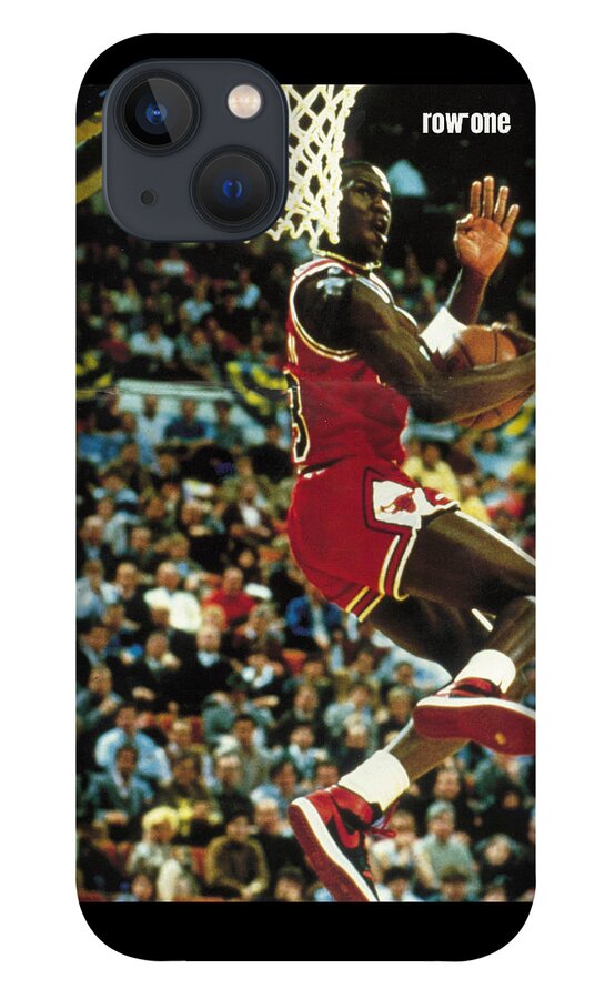 Chicago iPhone 13 Case featuring the photograph 1985 Jordan Dunk by Row One Brand