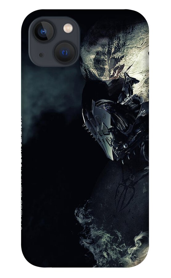 Dark Art iPhone 13 Case featuring the digital art Argus Dorian by Argus Dorian