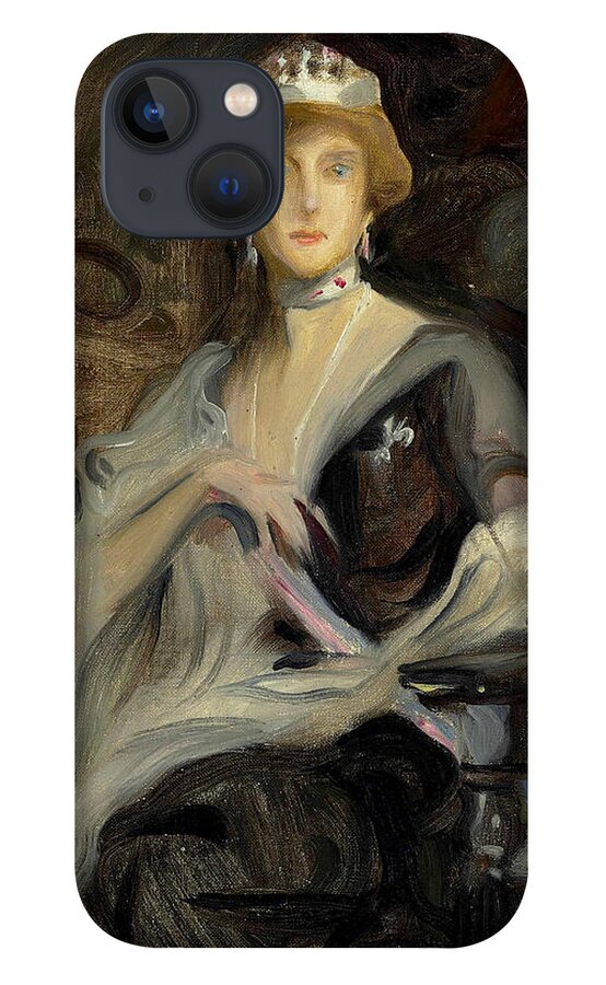Auguste Victoria Queen Of Portugal In Exile Iphone 13 Case By Philip De Laszlo Pixels