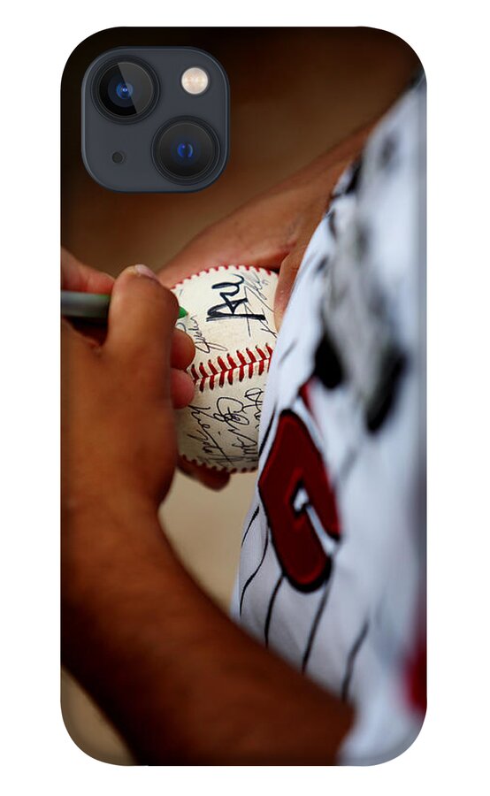 Baseball iPhone 13 Case featuring the photograph Autograph by Brad Barton