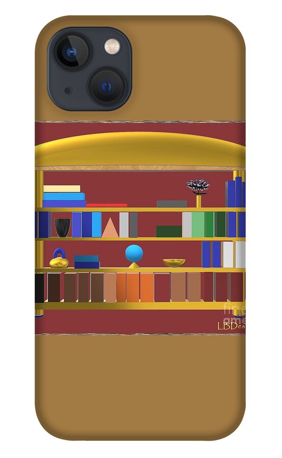 : “arts And Design”; Gallery; Images; “pumpkin Patch”; “ The Ranch”; “burgundy B.”; Quilting; “library”; Autumn iPhone 13 Case featuring the digital art Autumn Library by LBDesigns