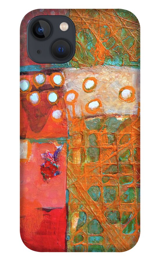 Color iPhone 13 Case featuring the painting Balance of Life by Robie Benve