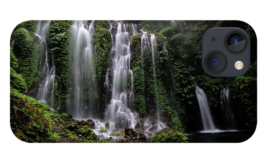 Waterfalls Bali iPhone 13 Case featuring the photograph Banyu Wana Amertha Waterfall - Bali, Indonesia by Earth And Spirit