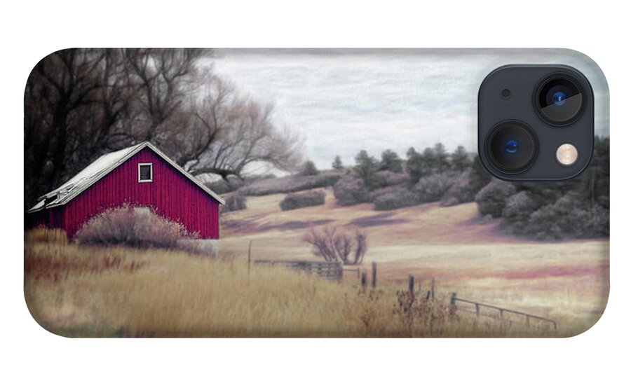 Fine Art Photography iPhone 13 Case featuring the photograph Barn Near Castle Rock, Colorado by John Strong