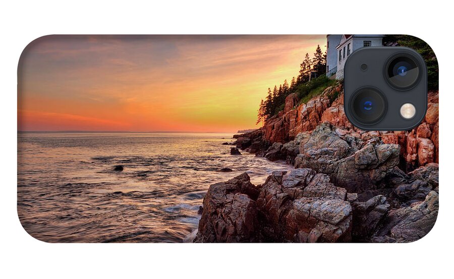 Acadia National Park iPhone 13 Case featuring the photograph Bass Harbor 0174 by Greg Hartford