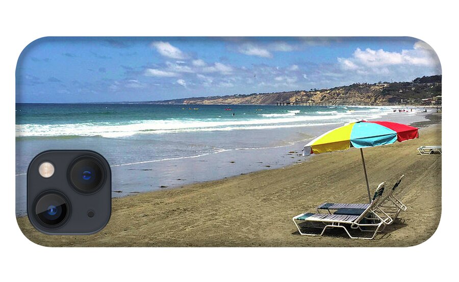 La Jolla iPhone 13 Case featuring the photograph Beach Day in La Jolla California by Matthew DeGrushe