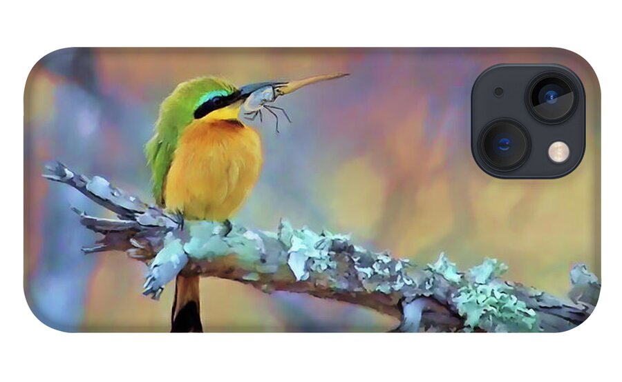 Bee-eater iPhone 13 Case featuring the painting Bee-eater by Joel Smith